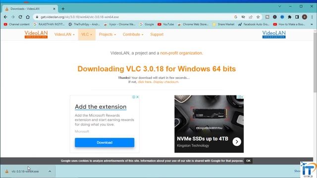 How to Download & Install VLC Media Player in Windows 7|8|10|11 | VLC Download kaise kare Laptop Ma смотреть онлайн