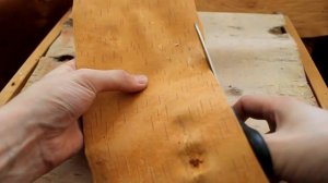 Как нарезать бересту для плетения
