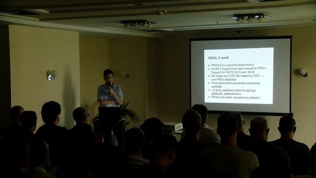 2019 - Revamp of Coordinate Reference System management in the OSGeo C/C++ stack with PROJ and GDAL смотреть онлайн