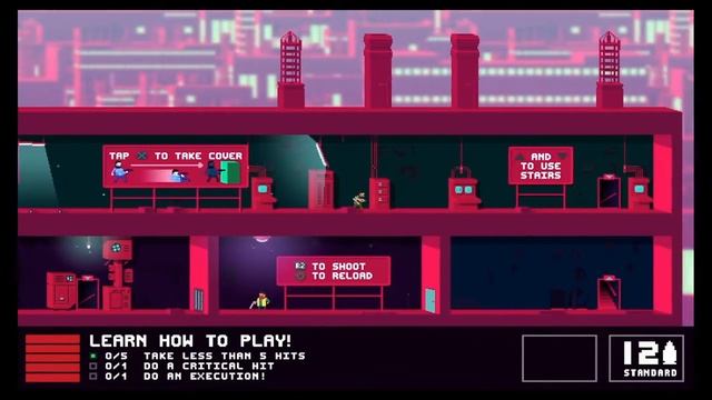 NOT A HERO game play part 1 смотреть онлайн