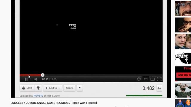 You Can Play The SNAKE GAME On YouTube? смотреть онлайн