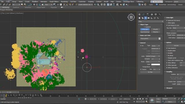 How to setup a HDRI to light a 3ds Max scene смотреть онлайн