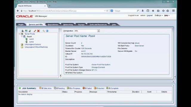 Video 5: Reclaiming a Repository in a reinstalled Oracle VM Manager смотреть онлайн