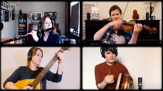 Anna Colliton, Frances Cunningham, Mari Black, And Shannon Heaton: Three Reels || Irish Music