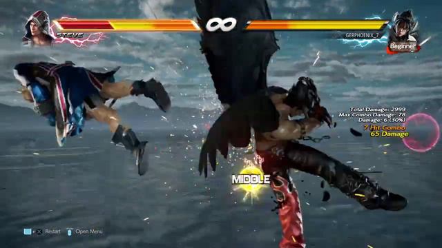 Tekken 7 - MAX Damage EWGF Combo (Devil Jin)