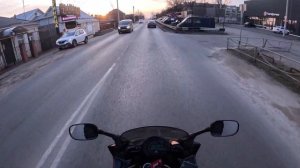Yamaha fz6s первая покатушка)