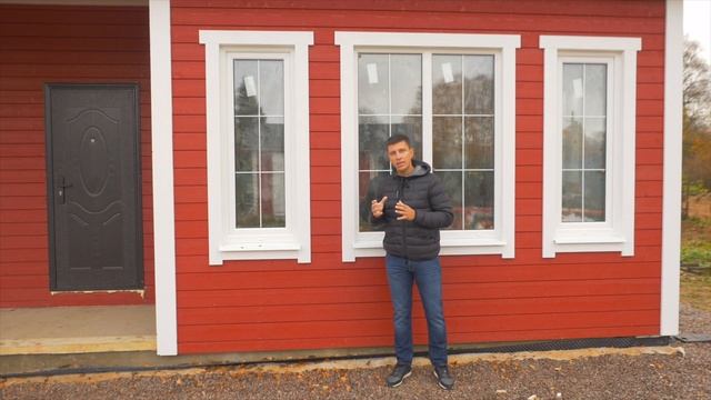 Каркасный дом в скандинавском стиле. Обзор дома смотреть онлайн