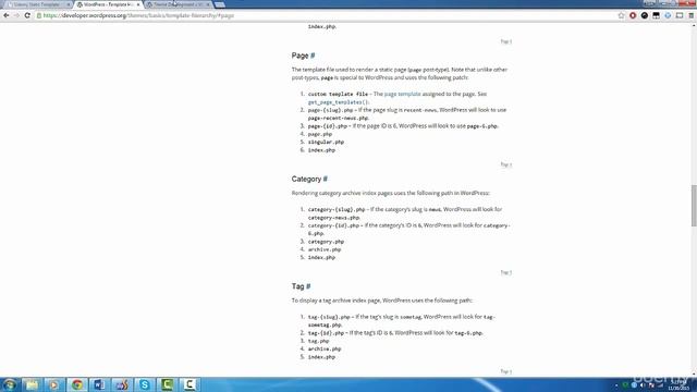 Basic WordPress Theme Development Tutorial 19 Page Template смотреть онлайн