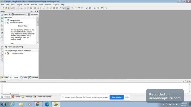 Xilinx ISE Project Navigator - Step by step demo -Part 1 смотреть онлайн