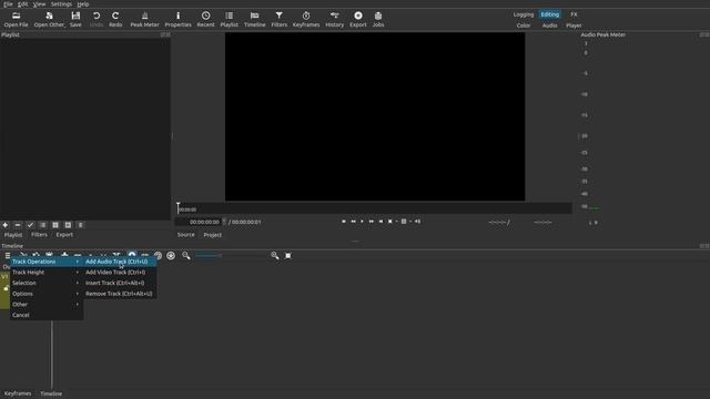 [Shotcut] Урок 1. Простой монтаж.