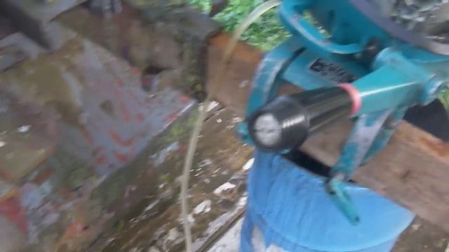 Neptun 23hp Soviet Outboard Motor. Made In 1979. Video3 - Fuel Consumption 8,7 Kg\h At Max. Power