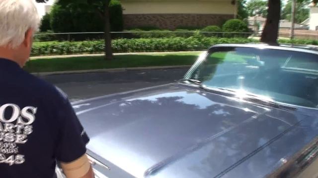 1963 Chevrolet Chevy Impala Hardtop in Blue & 409 Engine Sound on My Car Story with Lou Costabile смотреть онлайн