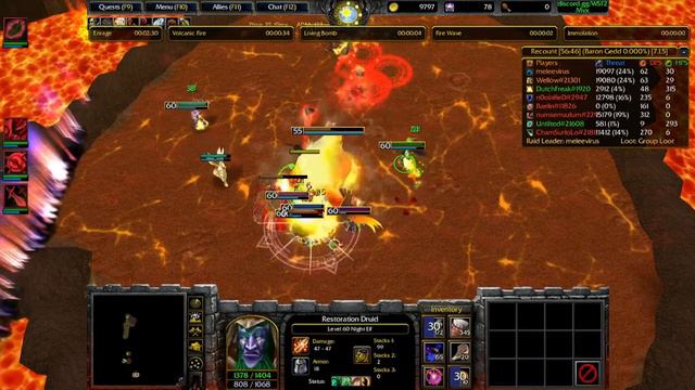 Raids of Azeroth RPG (Warcraft 3) | Molten Core - Baron Geddon смотреть онлайн