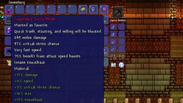 A look inside Terraria's Terra blade. смотреть онлайн