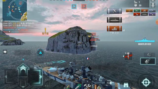 World of Warships Blitz - Tier 10 France Battleship République 17 смотреть онлайн