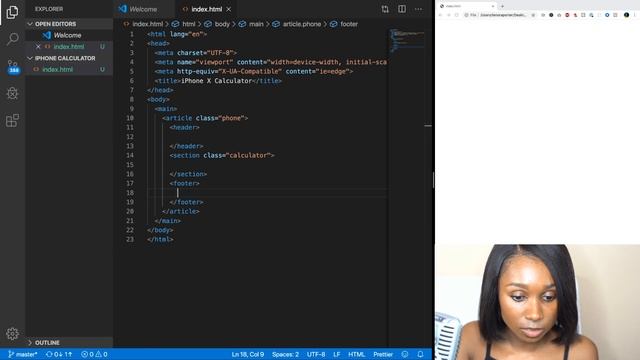 JavaScript iPhone X Calculator [Part 1 of 3] - HTML5 смотреть онлайн