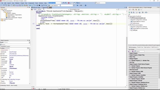 12 - AppAnalytics for VCL and FMX - David I смотреть онлайн