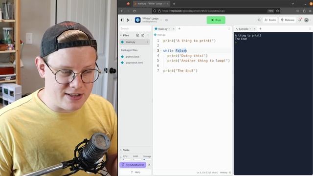 "While" Loops in Python смотреть онлайн