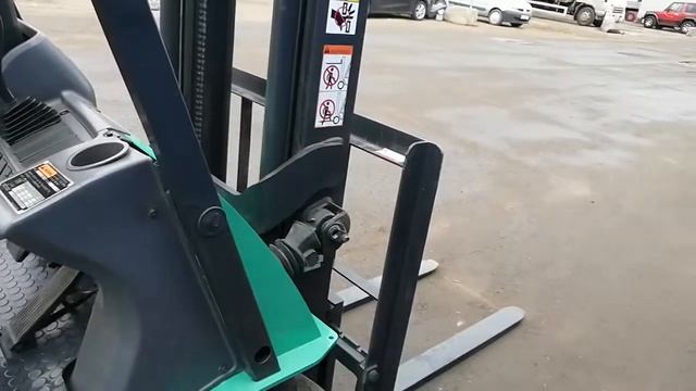 Бензиновый погрузчик Mitsubishi смотреть онлайн