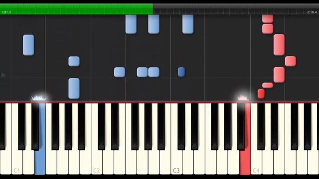 The Beatles - Yesterday (Piano Tutorial) смотреть онлайн
