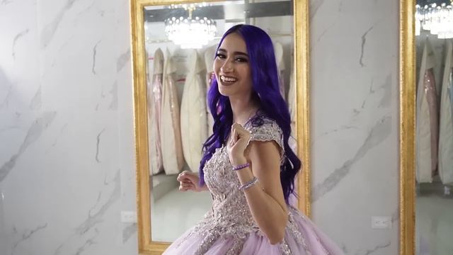 BUSCANDO EL *VESTIDO DE XV AÑOS* MÁS EXÓTICO!!👗💜 смотреть онлайн