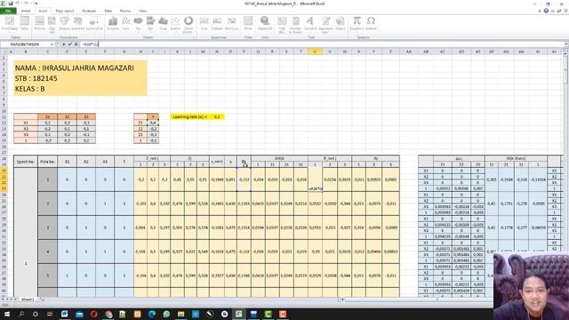 UAS Backpropagation Pada MS. Excel смотреть онлайн