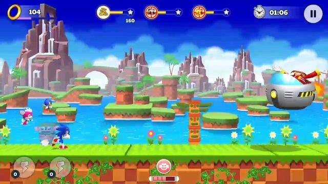 Sonic Runners Adventure - Boss Level смотреть онлайн