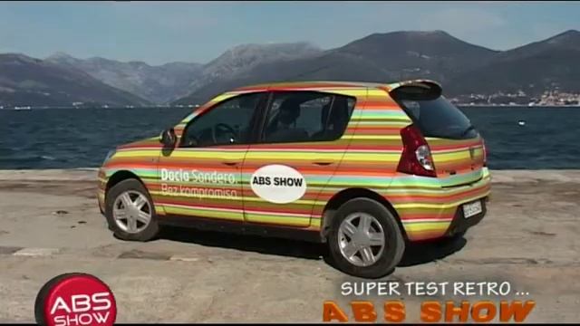 RETROSPEKTIVA SUPER TEST DACIA SANDERO ABS SHOW 156 смотреть онлайн