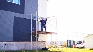 Как быстро установить строительные леса в одиночку.  Последовательность действий, исходя из опыта.