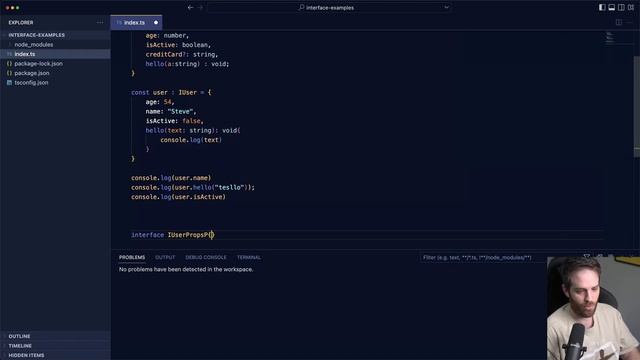 Typescript Basics : What is an interface смотреть онлайн