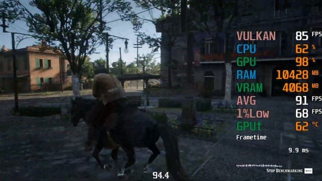 GeForce GTX 1660 ti -- Intel Core i5-10600KF -- Red Dead Redemption 2 Benchmark смотреть онлайн