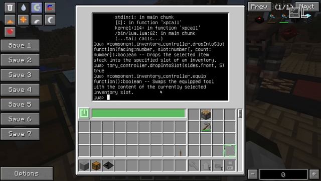 OpenComputers v1.3 Tutorial 8: Robots (English) смотреть онлайн