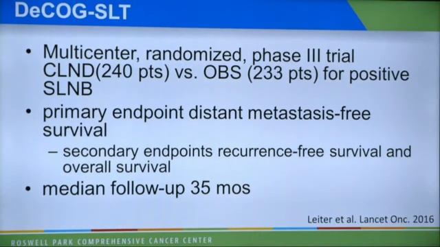 Sentinel Lymph Node Biopsy: What it Does and Doesn’t Do смотреть онлайн
