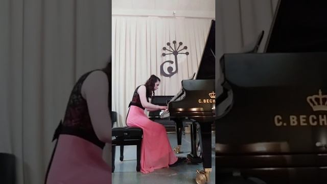 Гайдн Соната cis moll 1 часть. Чугунова Ангелина смотреть онлайн
