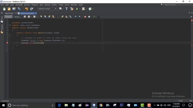 Java Basics Course || 10#Using Scanner To take input || (ARABIC) смотреть онлайн