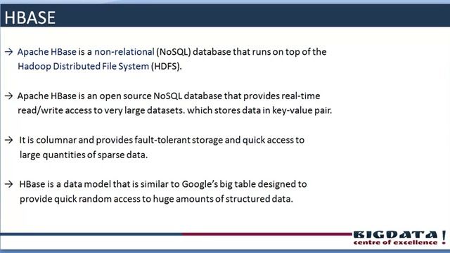 apache Hbase introduction, apache hbase overview, hbase background ,hbase history смотреть онлайн