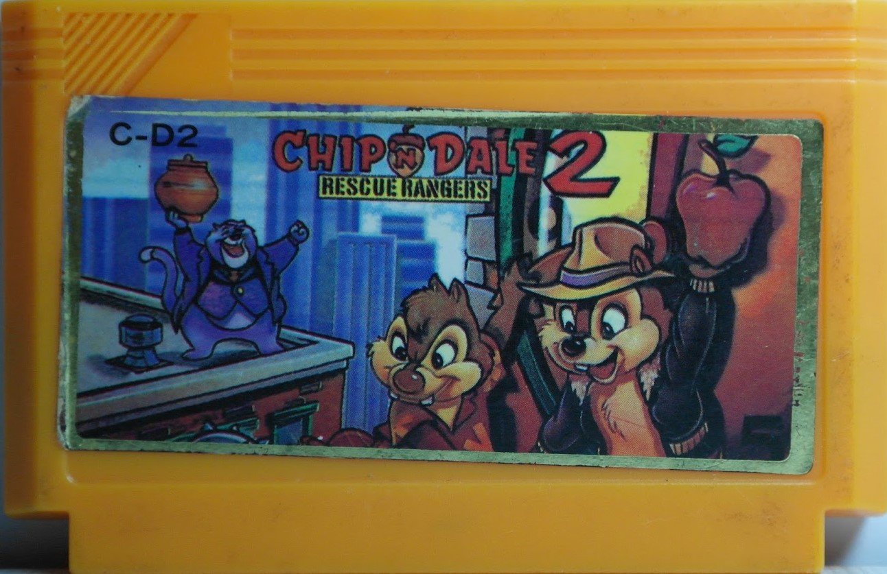 Dendy (Famicom,Nintendo,Nes) 8-bit Chip & Dale 2 часть Полное прохождение