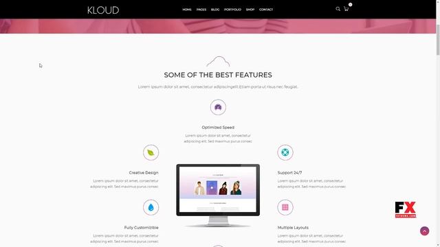Kloud - Creative Multipurpose WordPress Theme смотреть онлайн