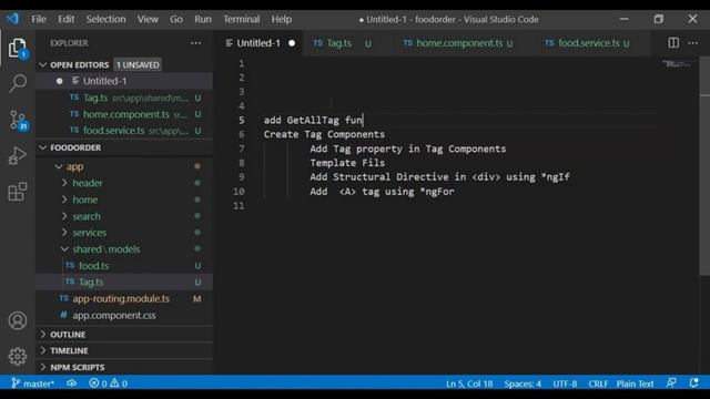 Angular 13 Project Tutorial, Complete Food order Project from scratch in Angular,TestyCodeiz Projec смотреть онлайн
