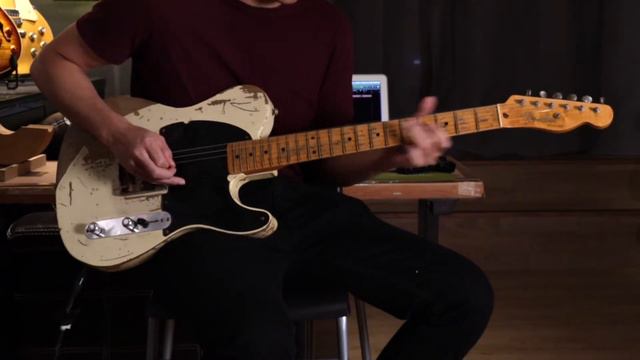 Fender Custom Shop Jeff Beck Esquire Demo смотреть онлайн