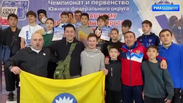 Калмыцкие спортсмены в числе призеров Чемпионата и Первенства ЮФО по ММА смотреть онлайн