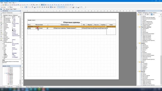 БАЗИС 2022 FastReport. Создание шаблона для СБ и панелей смотреть онлайн