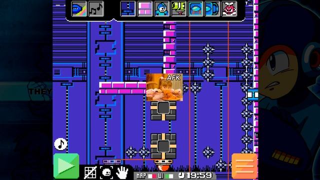 MegaMaker - Level creation - Wily style level смотреть онлайн
