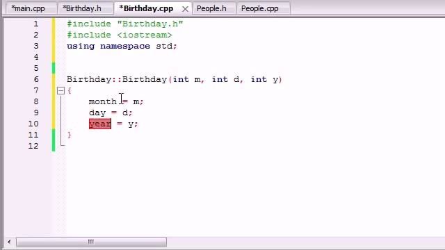 C++ Programming - 46 - Composition Part 1