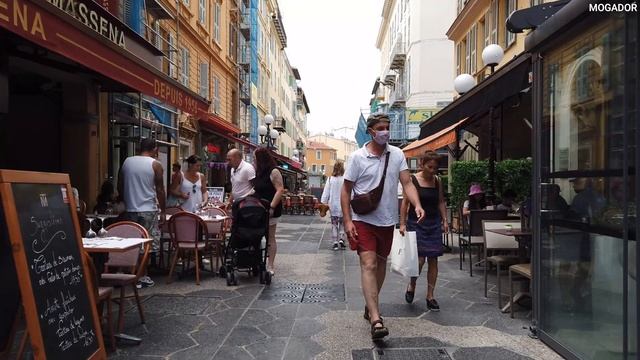 Nice, France |??| Nice Old Town Walk - French Riviera 4K смотреть онлайн