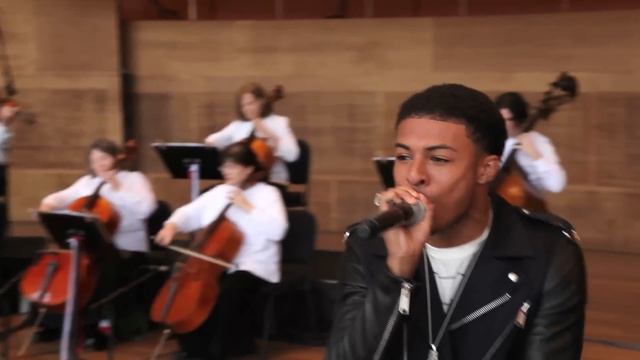 RMHC: Diggy Simmons and Joshua Bell perform with 10 year old girl #forRMHC смотреть онлайн