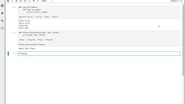 What are args and kwargs смотреть онлайн
