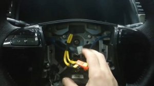 Снять руль и подушку безопасности на Тойота Камри 40(Toyota Camry 40)