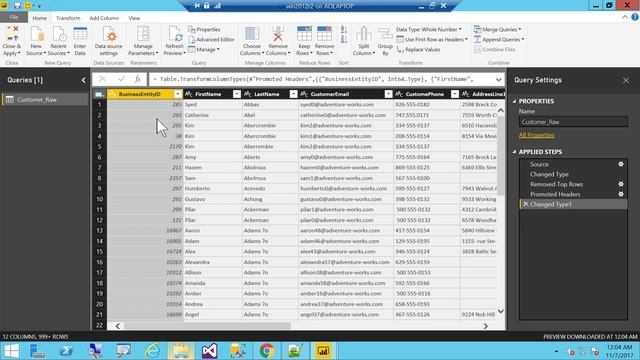Get Data From CSV, XML & JSON into Power BI Desktop смотреть онлайн