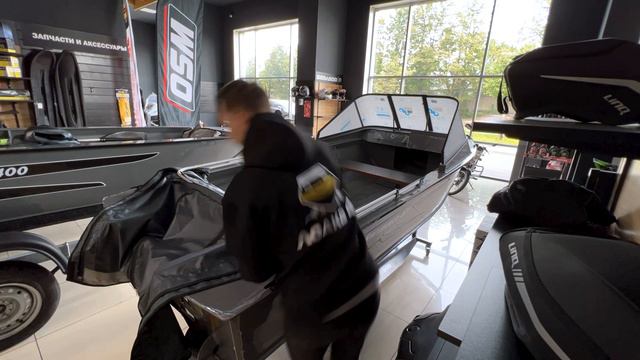 Тенты для лодки Swimmer 400 R. смотреть онлайн